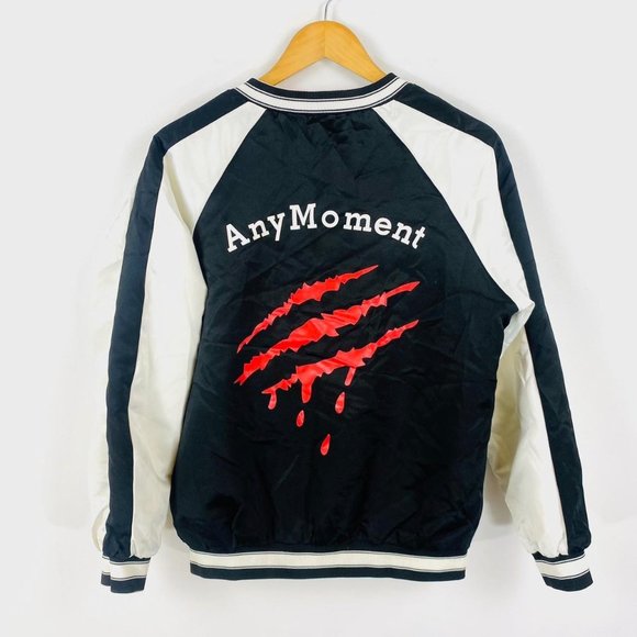Other Jackets & Blazers - Slash print reversible souvenir bomber varsity baseball jacket size 10